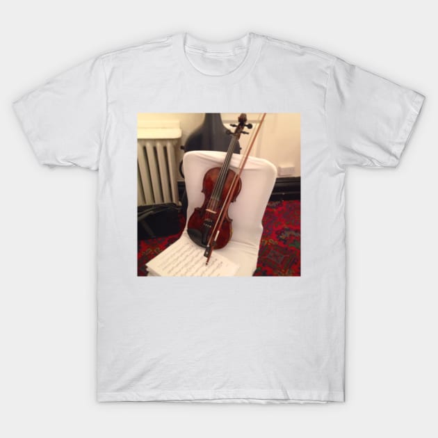 Violin T-Shirt by robsteadman